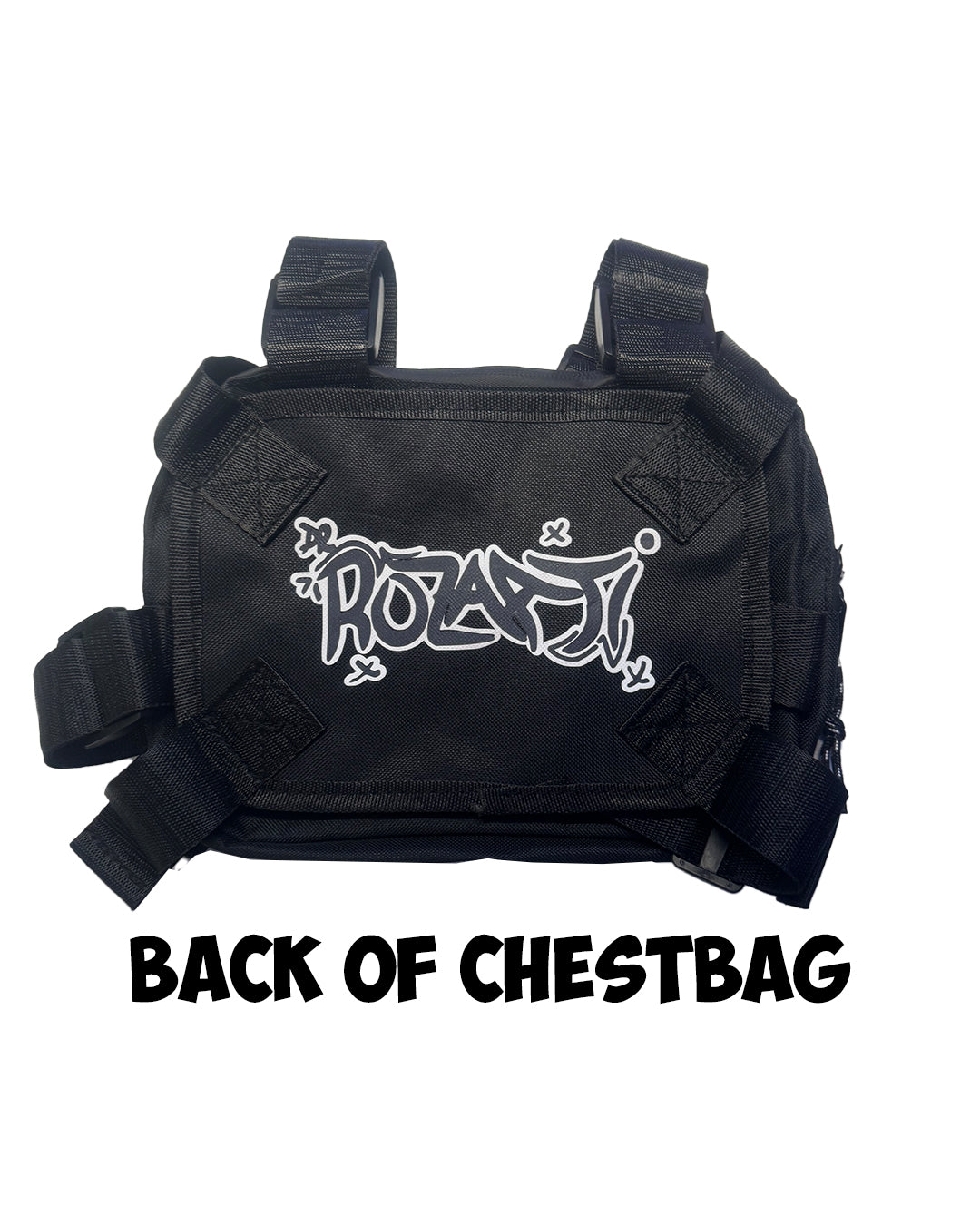 EAT SLEEP BIKELIFE REPEAT CHESTBAG (REFLECTIVE)