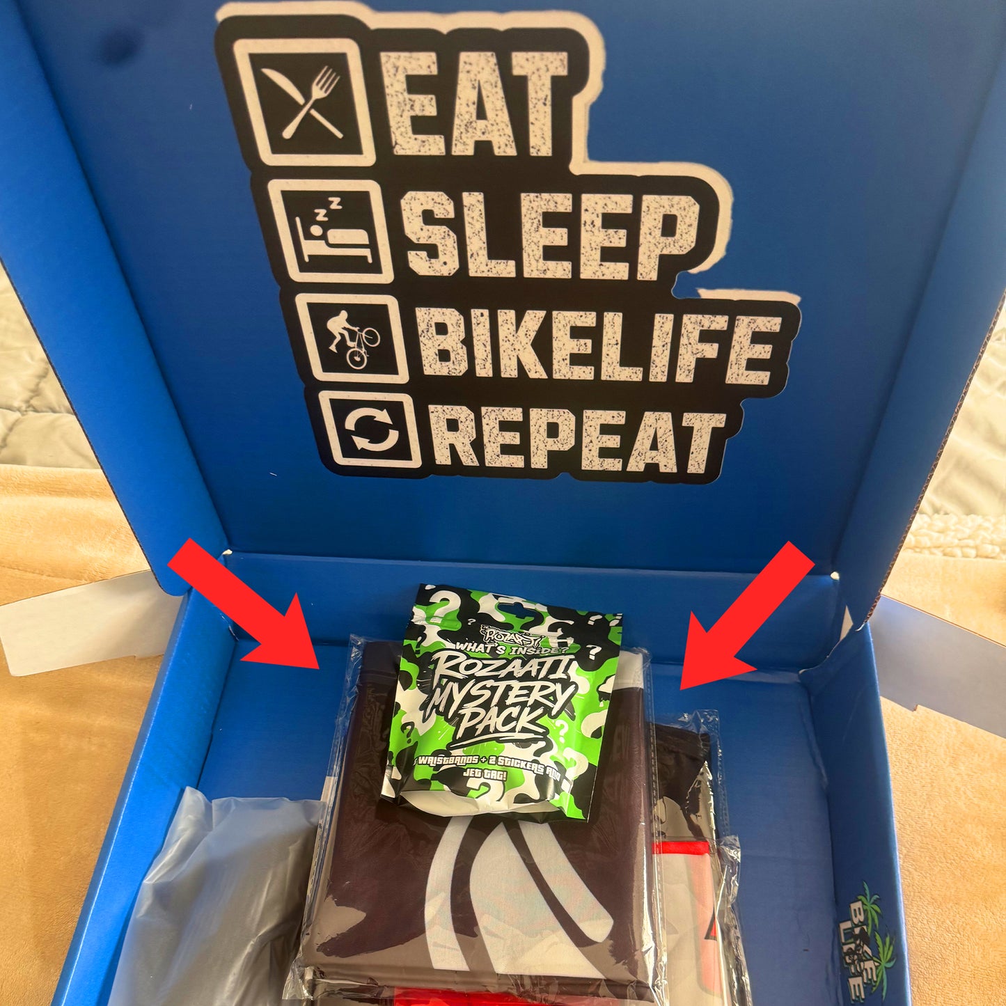 Rozaati MYSTERY BOX (BIKELIFE PIZZA LIMITED EDITION)