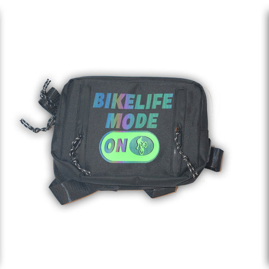 Bikelife Mode On chestbag (Glow in the dark) - rozaatiapparel