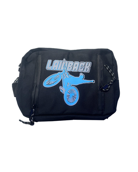 LAIDBACK BLUE CHESTBAG (REFLECTIVE)
