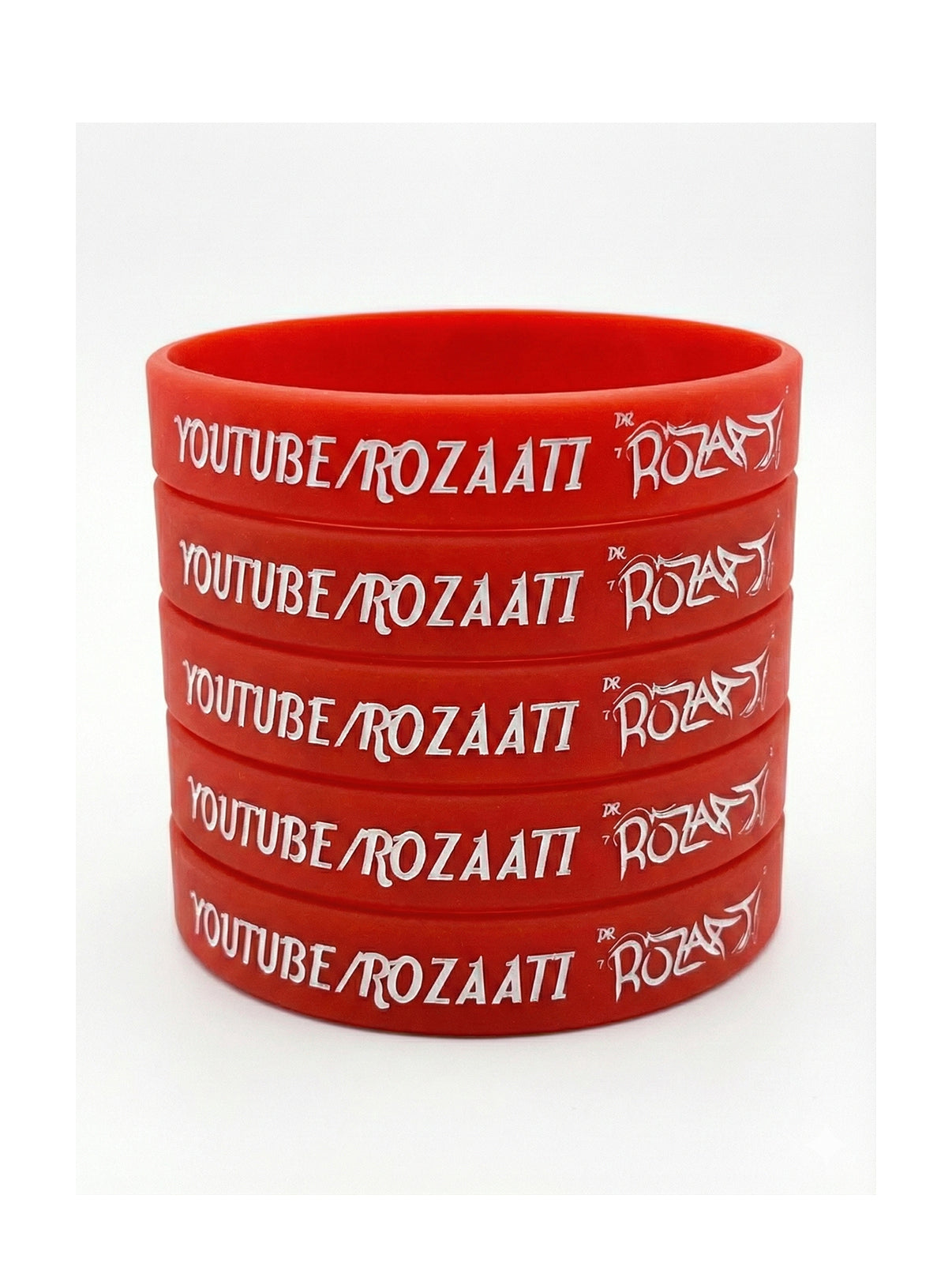 Rozaati Wristbands (Mystey Pack 5 bands +2 stickers)