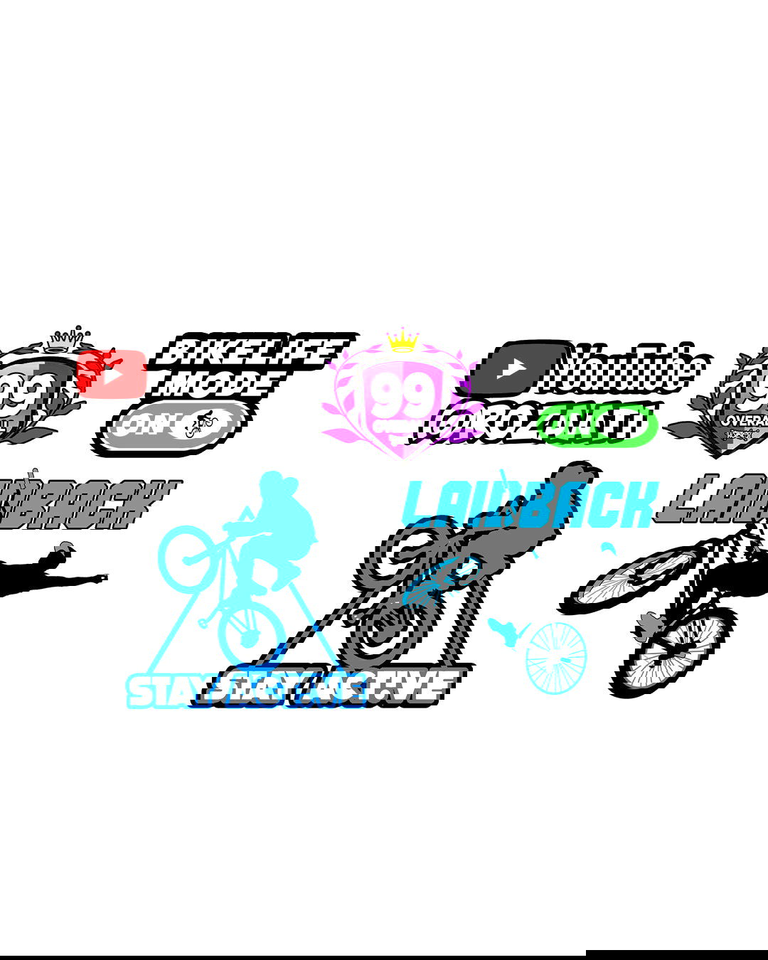 Rozaati 500K Subscribers Sticker Pack (HOLOGRAPHIC) - rozaatiapparel