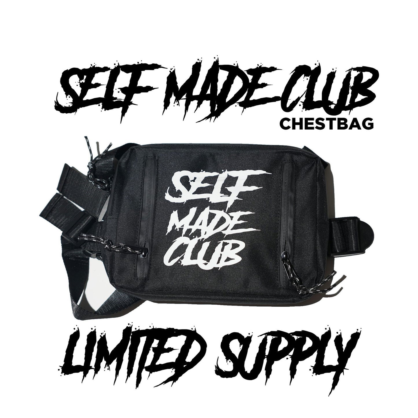 SELF MADE CLUB CHESTBAG - rozaatiapparel