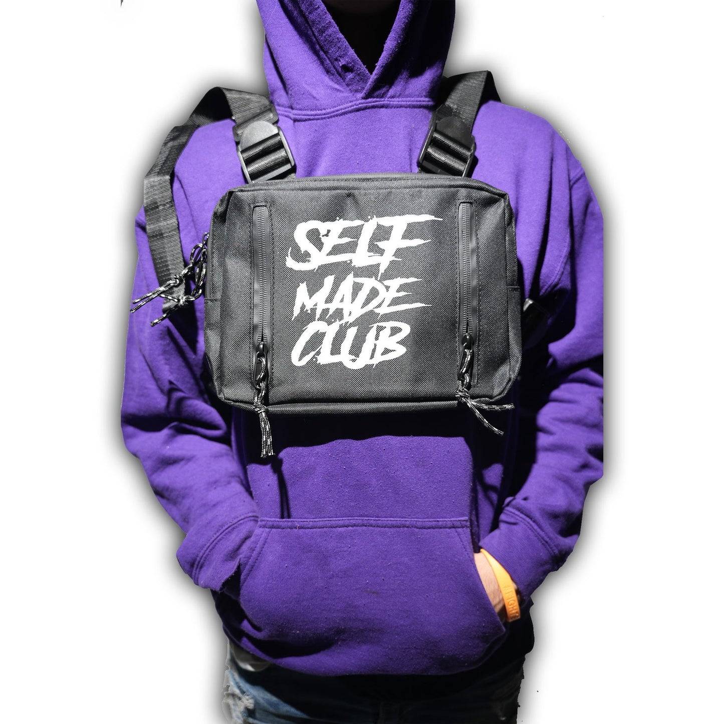 SELF MADE CLUB CHESTBAG - rozaatiapparel