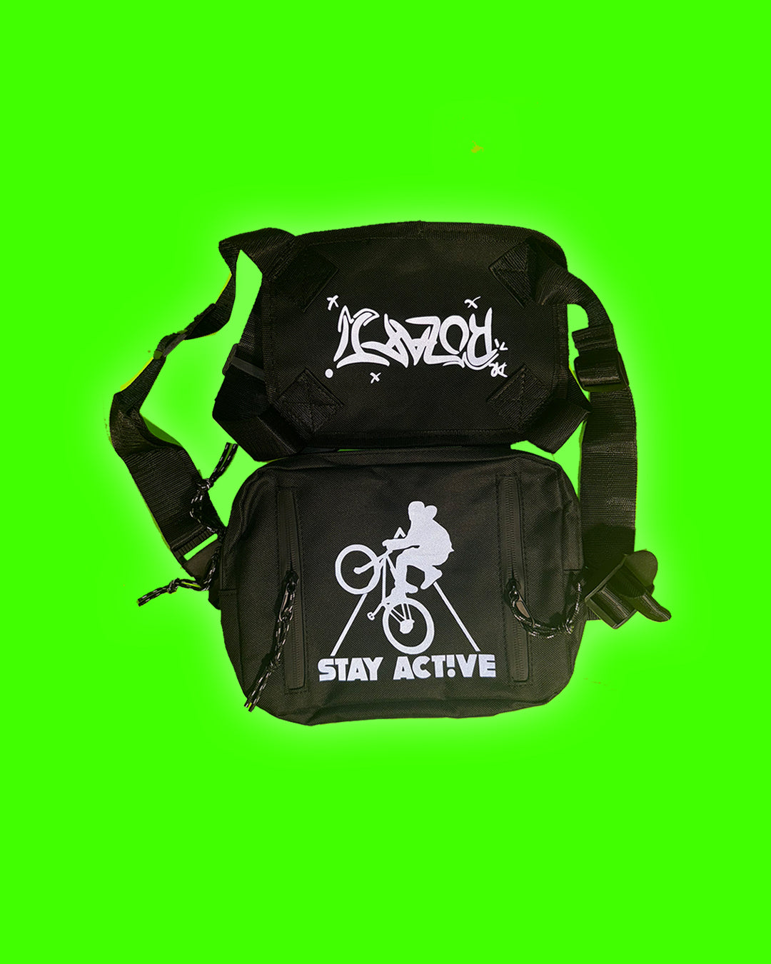 Stay Active Chestbag  (white reflective)