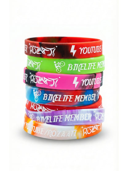 Rozaati Wristbands (Mystey Pack 5 bands +2 stickers)