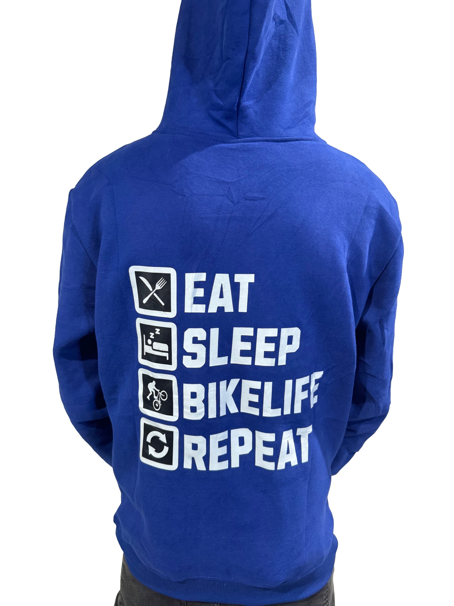 Eat Sleep Bikelife Repeat Hoodie