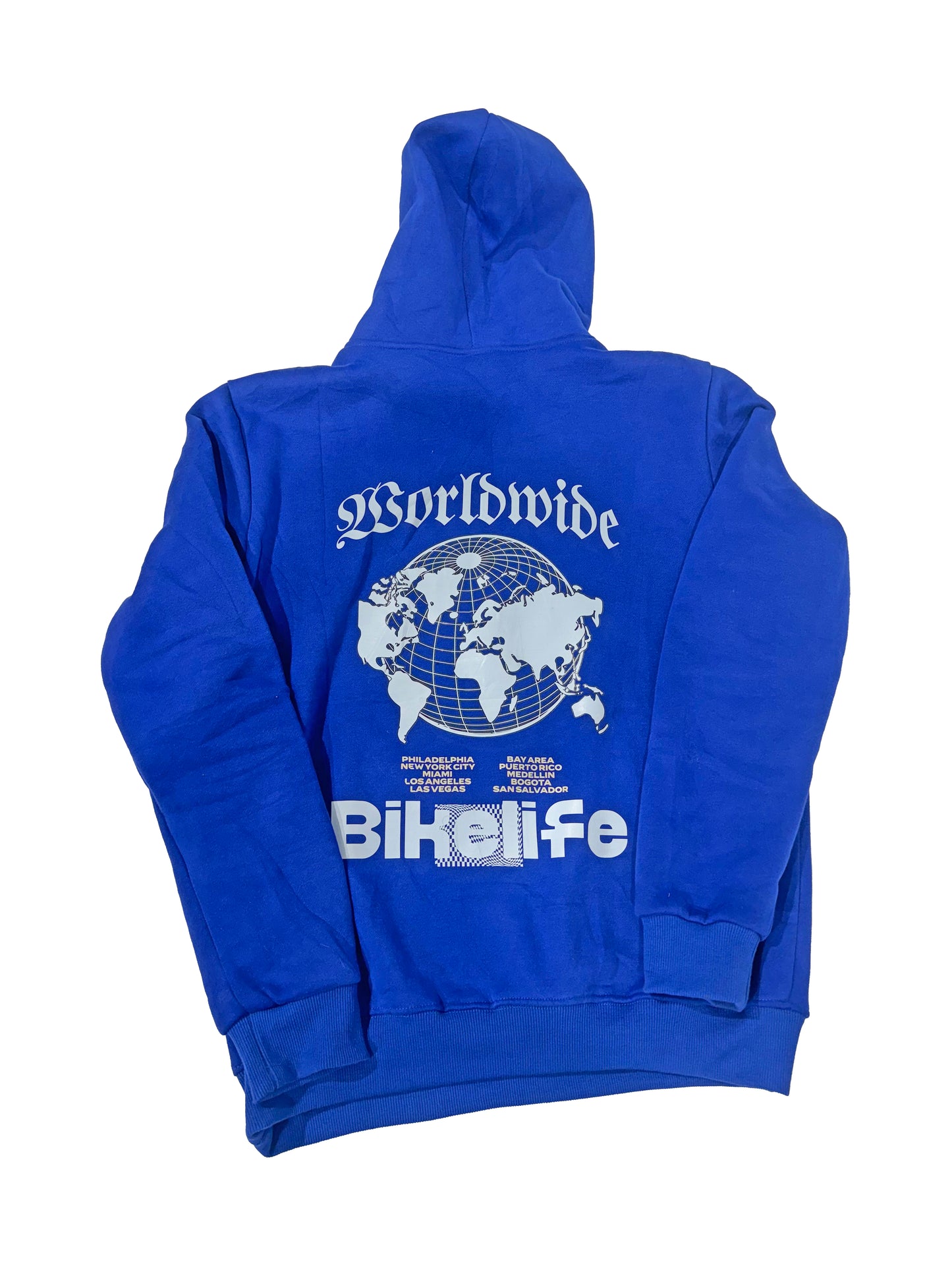 Rozaati Worldwide Bikelife Hoodie (blue)