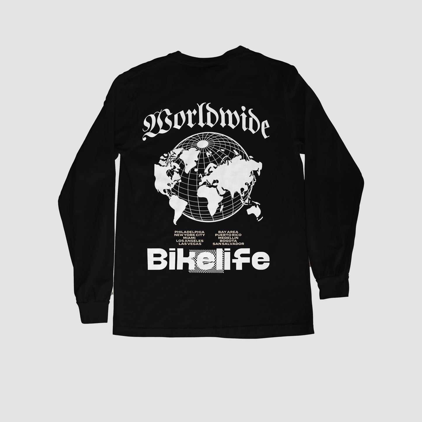 Rozaati Worldwide Bikelife Long Sleeve (Black)