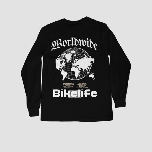 Rozaati Worldwide Bikelife Long Sleeve (Black)